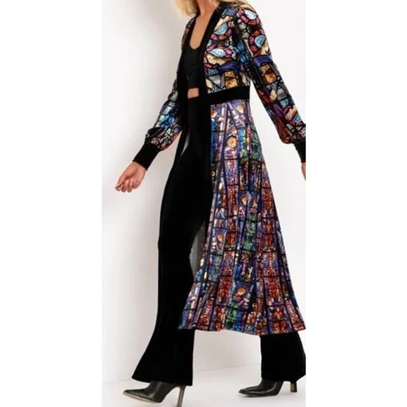 NWT Blackmilk Adoration of the Sacred Heart Velvet Jacket size XS - Picture 11 of 12